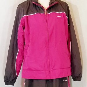 Reebok Athletic Suit Brown/Magenta Size Large